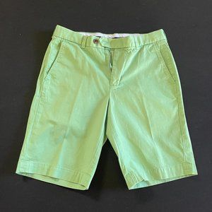 Men's Brooks Brothers Green Cotton Bermuda Shorts